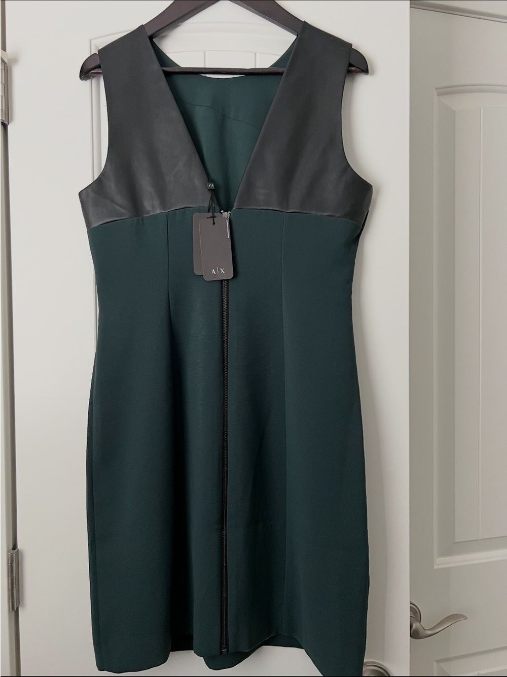 Armani Exchange Dark Green Dress